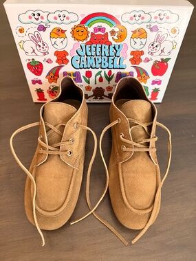 Anthropologie Jeffrey Campbell flat moccasins- brand new in box, Size 9